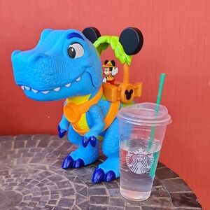 Disney Blue Dinosaur with Mickey Mouse Figure Box5